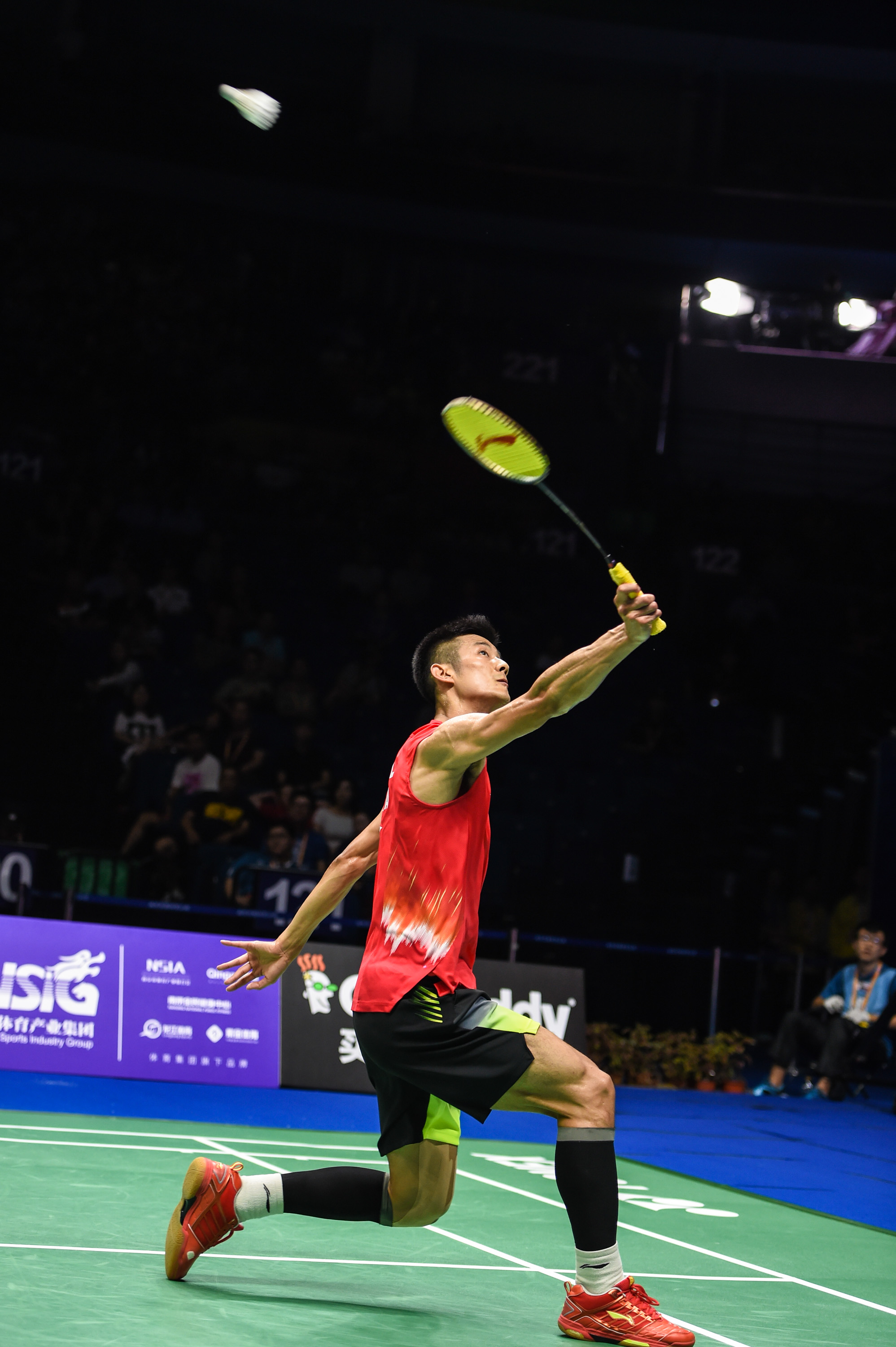 印度羽毛球队鏖战日本羽毛球队，谌龙惊艳世界